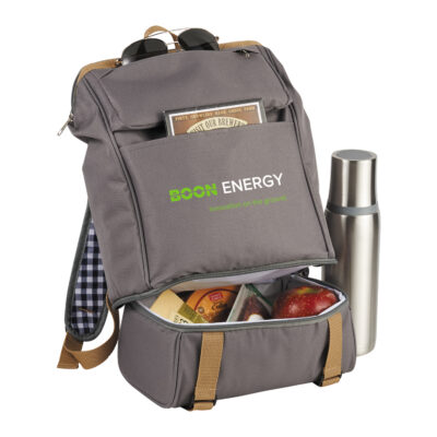 Cafe Picnic Backpack Set Perfect for Two - Image 8