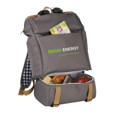 Cafe Picnic Backpack Set Perfect for Two - Image 10