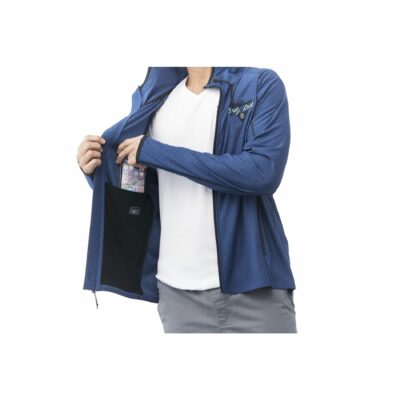 Full Zipper Textured Jersey Knit Jacket - Kaiser - Men's - Image 9
