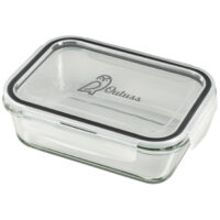 Glass Food Storage Container w/ Leakproof Design - 875ml