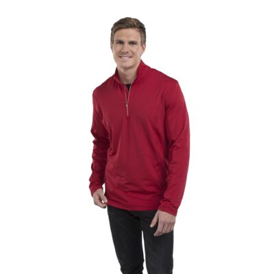 Knit Quarter-Zip Sweater - Caltech - Men's - Image 2