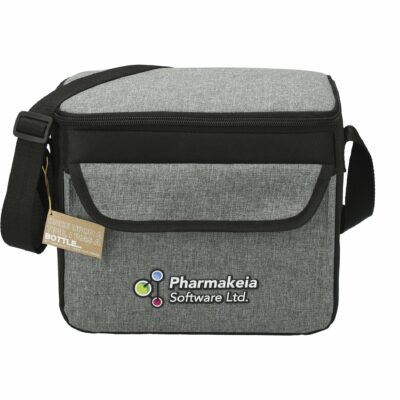 Recycled Material Lunch Cooler Bag - 9 Can Capacity Boxy - Image 3