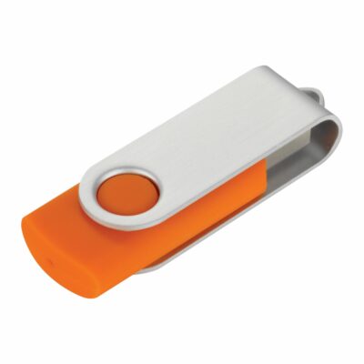 Rotate Flash USB Drive W/ Aluminum Cover - 2GB - Image 37